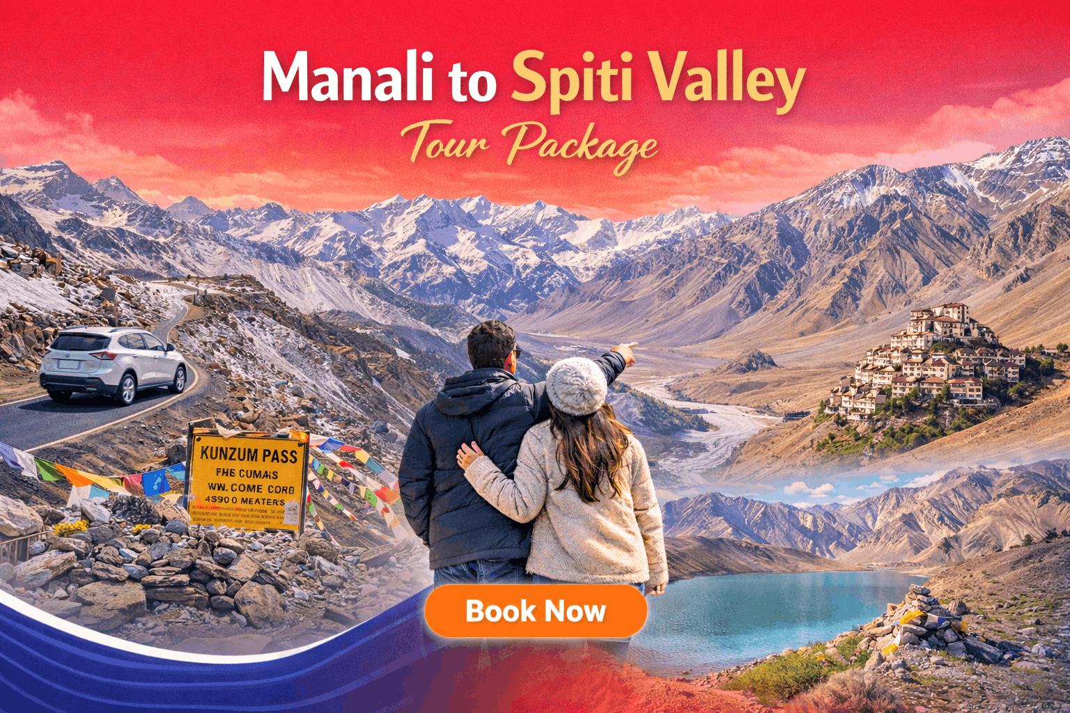 Manali to Spiti Tour Package | Kaza-Spiti Trip from Manali