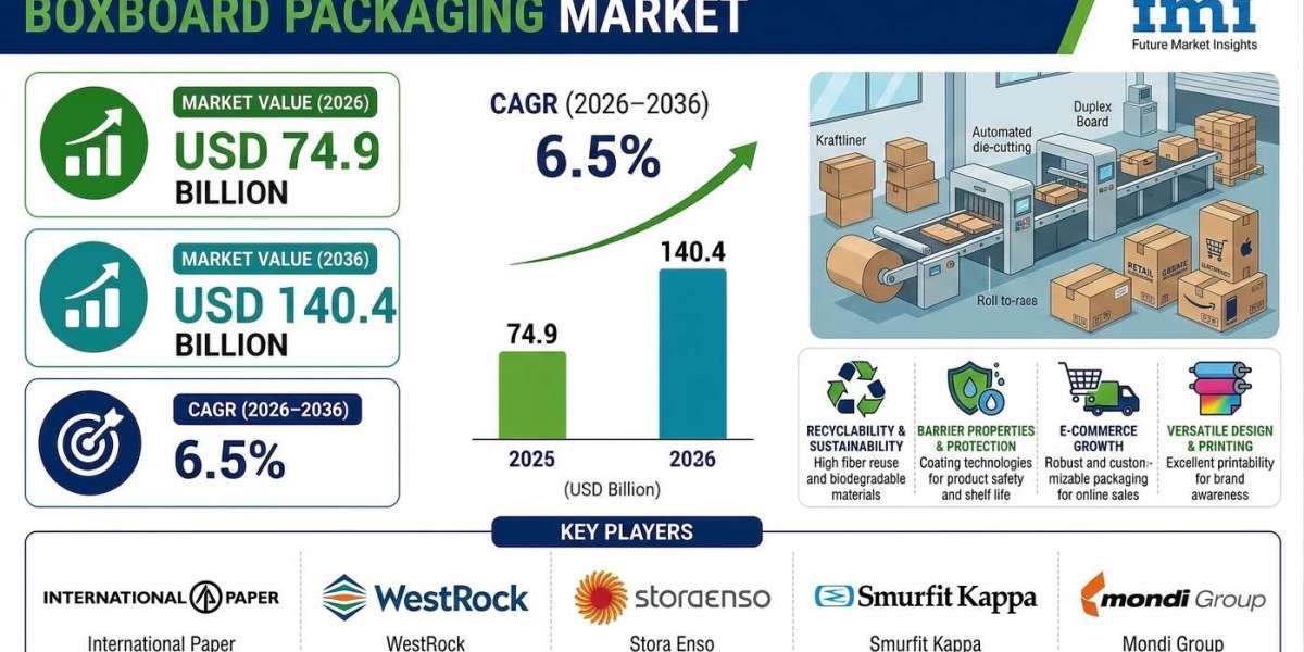 Boxboard Packaging Market to Witness Steady Expansion by 2036 | Backed by Innovation in Coated Paperboard Materials