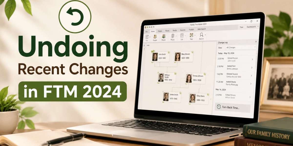 How To Undo Recent Changes In Family Tree Maker 2024